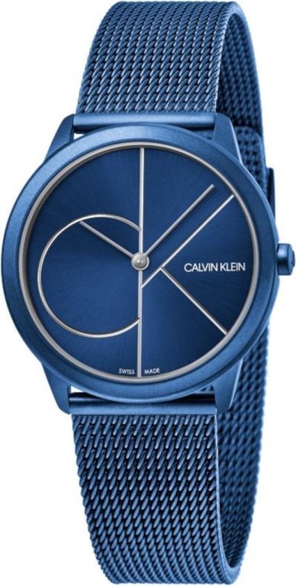 Calvin Klein Minimal Extension horloge  - Blauw