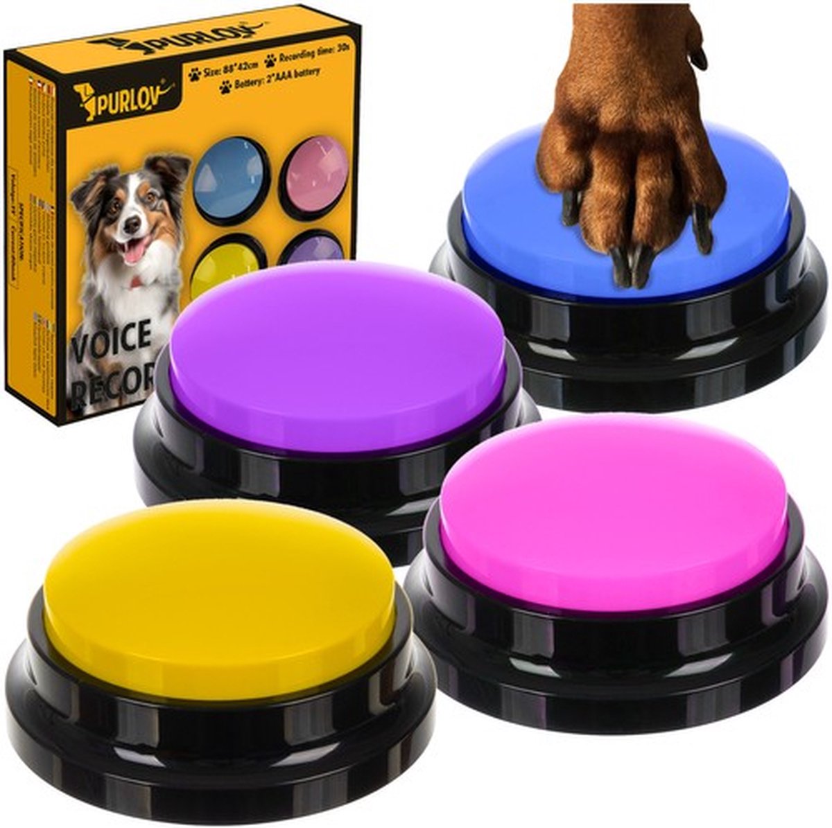 Taytools 4-Pack Low Profile Bench Dogs - 1/2" Thick Head For 3/4" Dog Holes, Workbench Stoppers