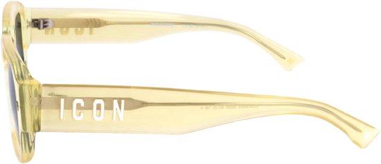 Dsquared2 ICON 0009/S 40G Zonnebril - Heren - Geel — afbeelding 3