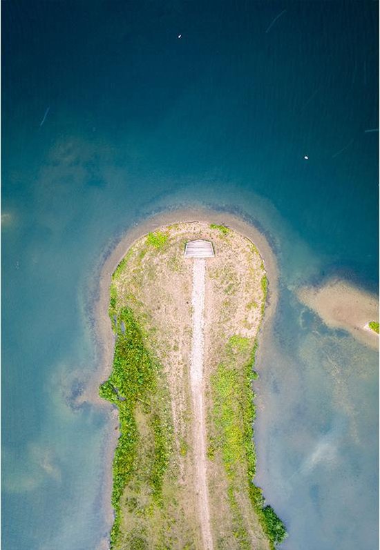 Drone Surf Spot - Poster - 30x40cm - WALLLL