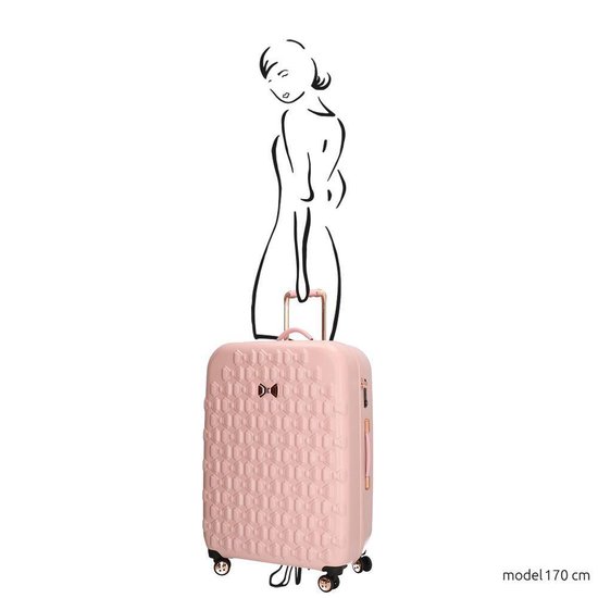 Ted Baker Beau koffer 79 cm pink | bol.com