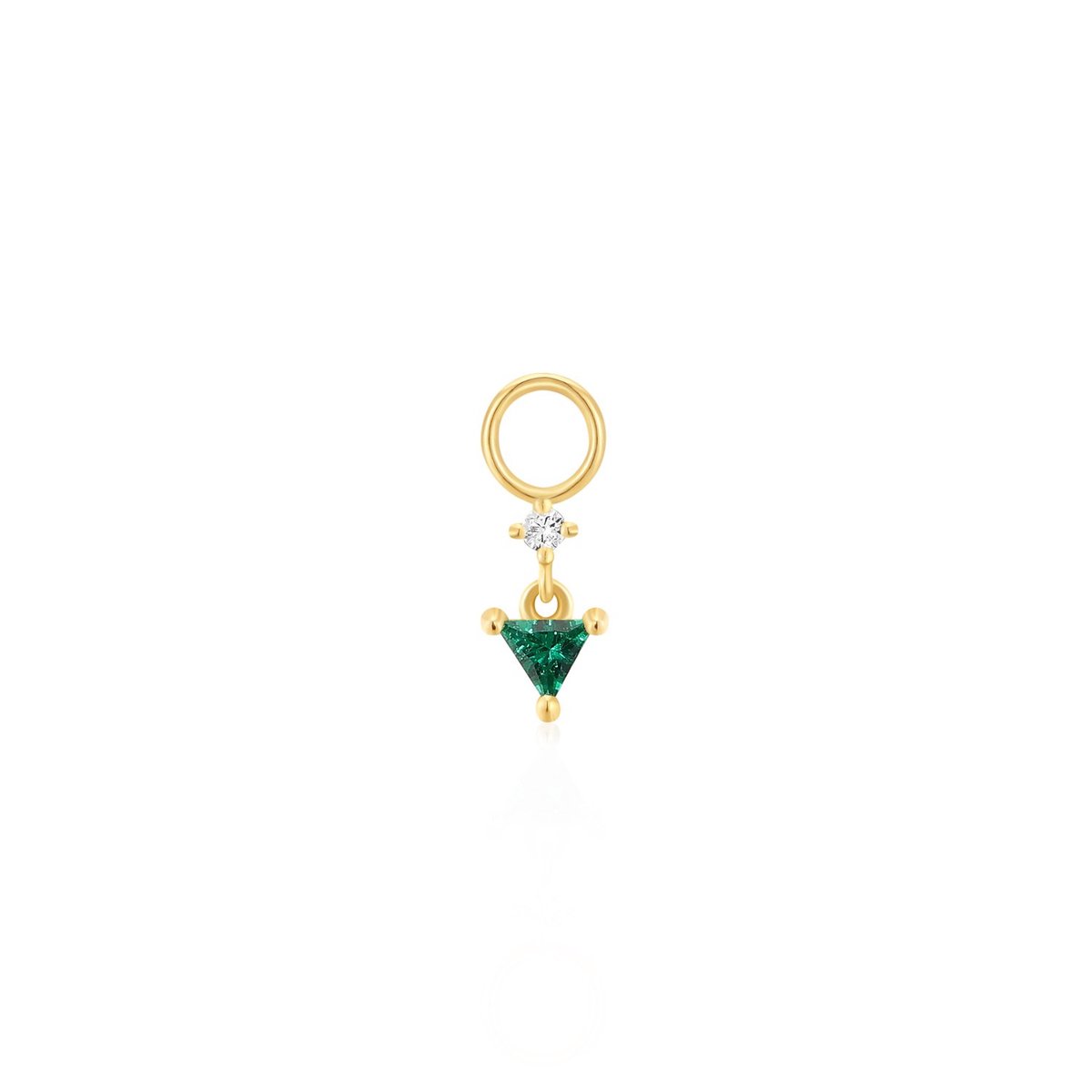 Ania Haie AH EC048-02G Pop Charms Dames Hanger - Fantasie - Sieraad - Zilver - Goudkleurig - 925 Zilver - 4 mm breed - 7.5 mm lang