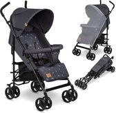 Lionelo Elia - Buggy - Lichte (7kg) en Duurzame Kinderwagen - 5-Punts Gordel - Rijke set - Grote Mand - Muskietennet - Geschikt voor Kinderen tot 15 kg - Verstelbare rugleuning tot Ligpositie en voetensteun - van 6 maanden tot 5 jaar - Stalen frame