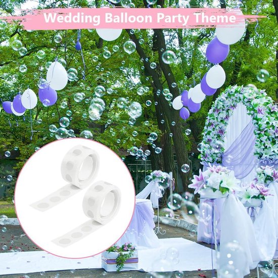 Ballon stippen Paars 10 stuks - Party Balloon
