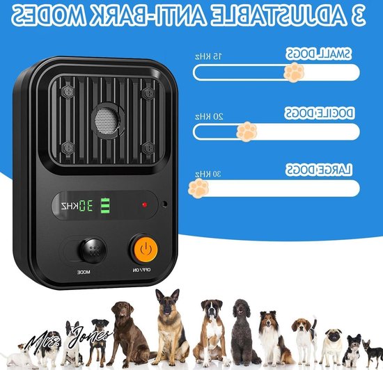 Ultrasone Hond Trainer Hond Blaffen Controle Apparaat