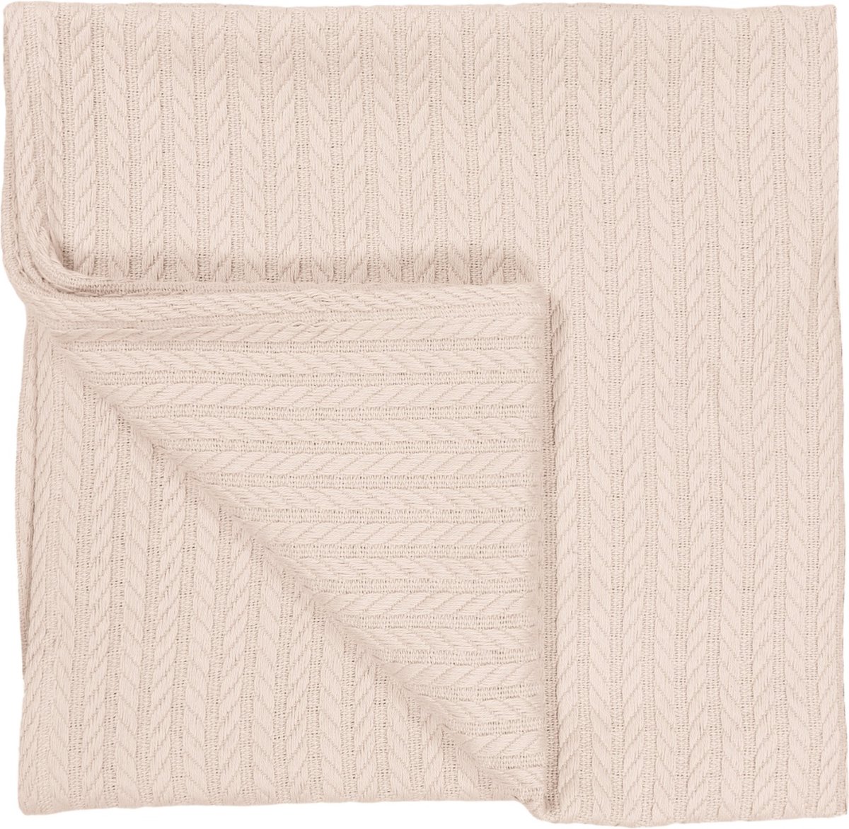 MamaLoes Oudroze 70x100cm Knitted Wiegdeken