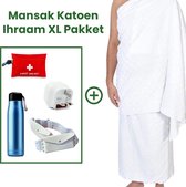 4-delige handdoekenset van katoen