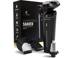 Wellshave 4 in 1 Scheerapparaat Mannen - Met Trimmer & Neustrimmer - Elektrisch Scheerapparaat- Nat en droog - Scheerapparaten - Scheren - Baardtrimmer