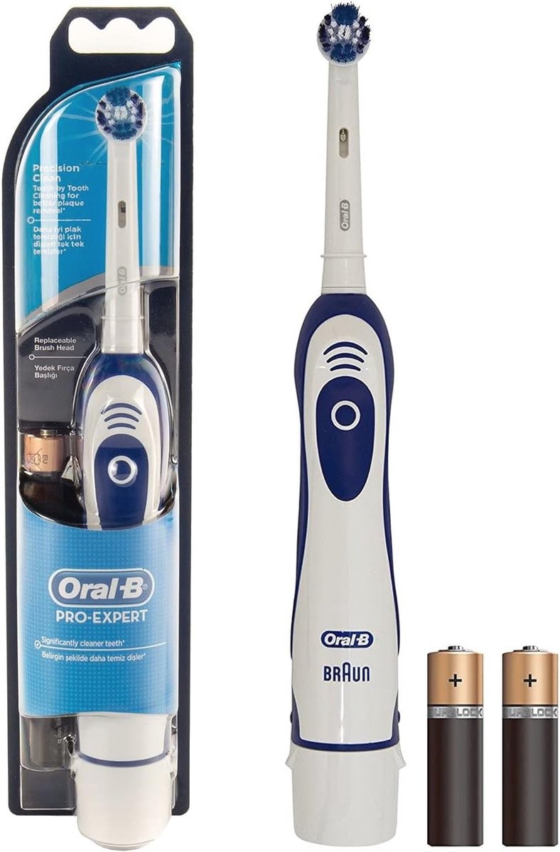 Elektrische Tandenborstel met Precision Clean Kop en 2D-Reiniging - Blauw/Wit