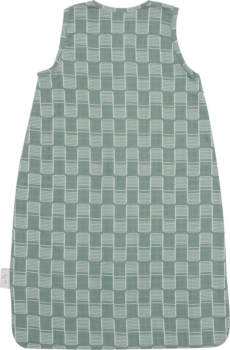 Slaapzak 68/80 (90cm) Sticky Stripes Green