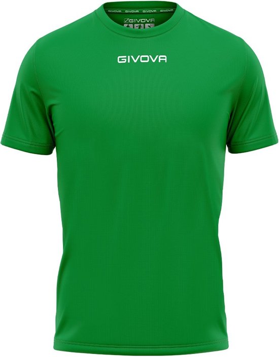 Givova MAC01 Sport T-Shirt – Aus 100% Polyester, Atmungsaktiv, Mit Logo-Print