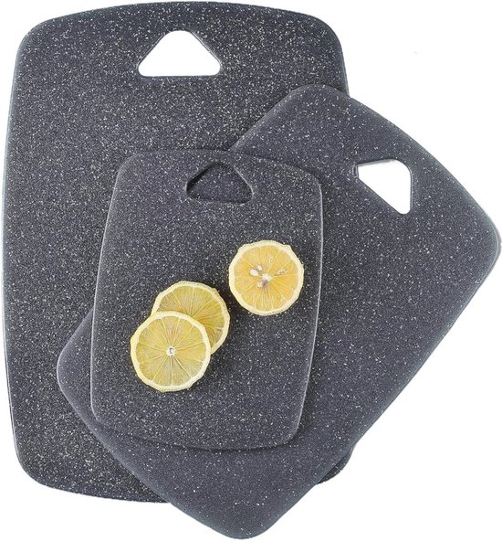 Titanium snijplank, 3 stuks, roestvrij stalen snijplank Titanium snijplank, 3 stuks, roestvrij stalen snijplank