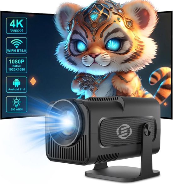 Equivera Plafond Beamer - Plafond Projector - Plafondbeamer Projector - Plafondbeamer - Beamer - Mini Beamer - Projector - Plafondprojector