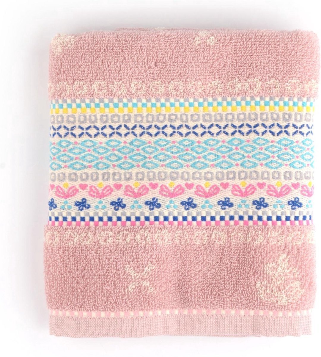 Flora Castle Noa Keukendoek (6 Stuks) - 53x60 cm - Pink