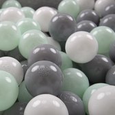 KiddyMoon Schuimspeelplaats met kwartcirkelvormig Ballenbad - ∅7cm 200