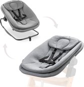 Highchair Bouncer Dark Grey Melange