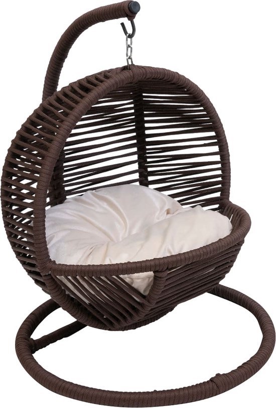 Mini Hangstoel Swing Simba Kat / Hond Bruin