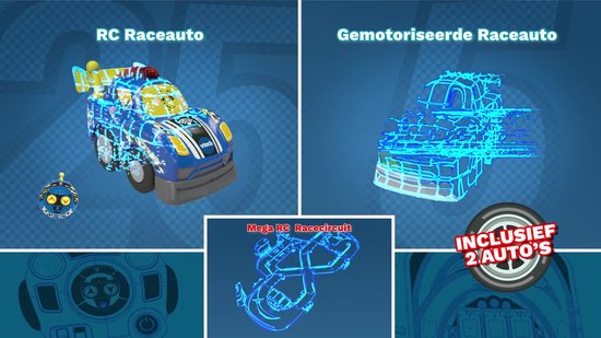 VTech Toet Toet Auto's - Mega RC Racecircuit - Interactief Speelgoed - Inclusief 2 Toet Toet Auto's - Speelgoed vanaf 1 jaar en ouder