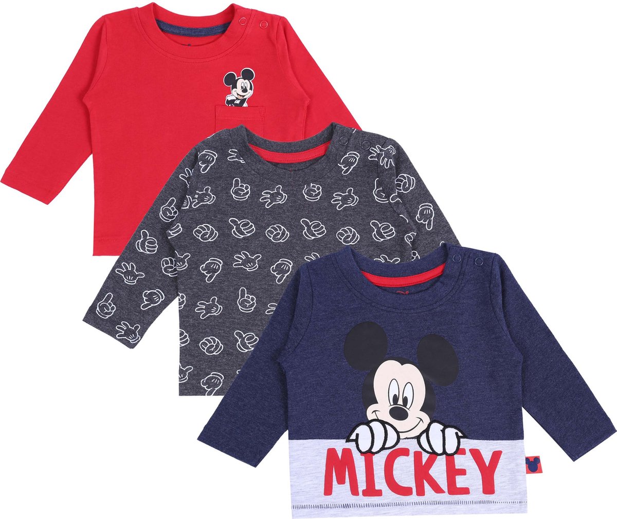 3 x Mickey Mouse blouse DISNEY