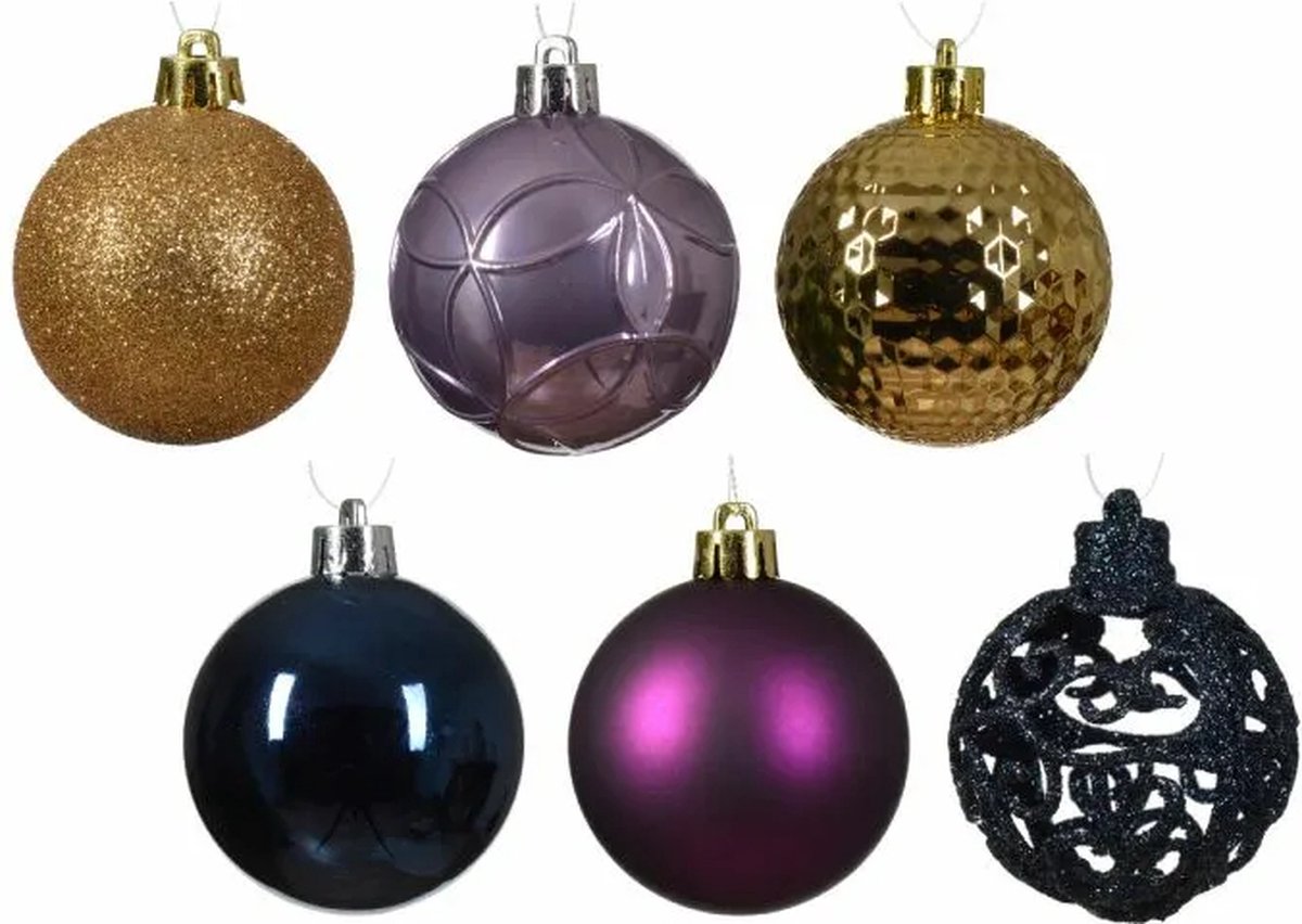 Bol.com Decoris kerstbal 37 6 cm aanbieding