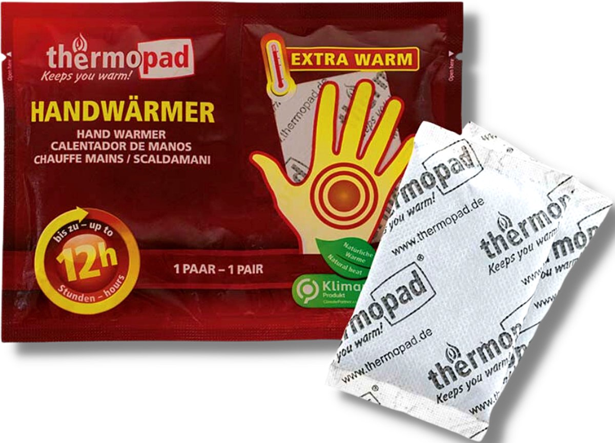 Goedkoopste Thermopad handenwarmers 30 stuks
