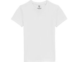 WE Fashion Jongens basic T-shirt met ronde hals van katoenmix