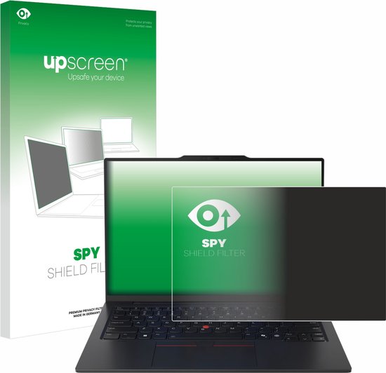 upscreen - écran de confidentialité pour Lenovo ThinkPad X1 Carbon Gen 13 14" Aura Edition - filtre de confidentialité filtre d'écran Filtre de lumière bleue