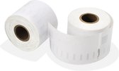 Label Tape Geschikt voor Dymo 99014 | 101 x 54 mm | S0722430 - Wit - 220 labels per Rol - 2 stuks - Geschikt voor: 310 320 330 400 400 Turbo 400 Duo 450 450 Turbo 450 Twin Turbo 450 Duo 4XL Wireless