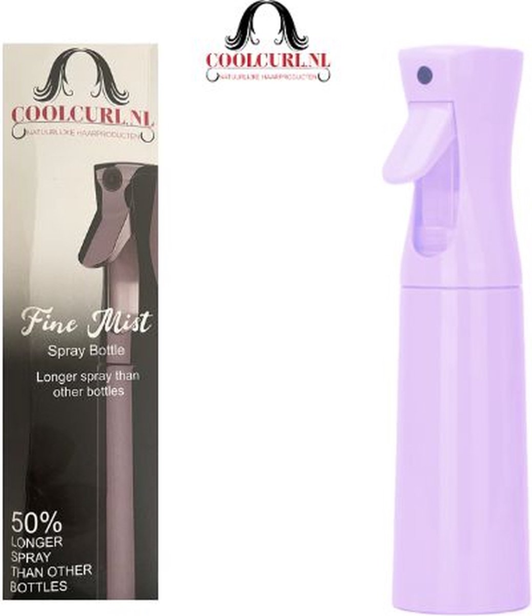 CoolCurl™ kappersspuit 300ml,Paars, Mist spray bottle,waterspuit verstuiver,haarspuit voor krullen