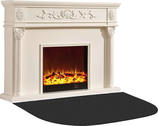 Khongoo Hittebestendige mat voor heteluchtfriteuse, 40 x 60 x 0,1 cm warmtemat om aanrecht te beschermen, accessoires voor luchtfriteuse, compatibel met Ninja, Cosori, Tefal, hittebestendige pad voor