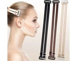 Gezicht Lifting Band - Face Lifting Band - Gezichtsband - Invisible Wrinkle Lifting Elastic Band - Wenkbrauwlift - Ooglift - Wimperlift - LOUZIR