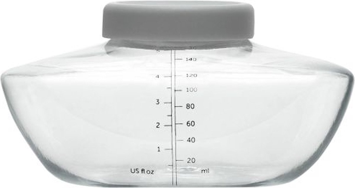Goedkoopste Elvie Pump Moedermelkflesjes Bewaarflesjes - BPA-vrij - 150ml - 3 Flessen & 3 Deksels