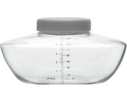 Elvie Pump Moedermelkflesjes Bewaarflesjes - BPA-vrij - 150ml - 3 Flessen & 3 Deksels