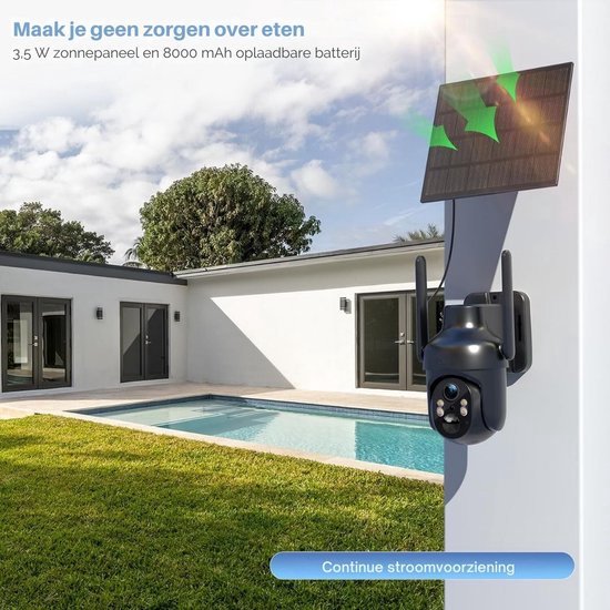 Swann 4K Floodlight Draadloze 4K Beveiligingscamera - Bestel bij