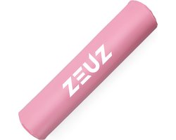 ZEUZ Barbell Pad – Squat & Hip Thrust - Fitness – Halter Kussen & Nekbeschermer – Roze