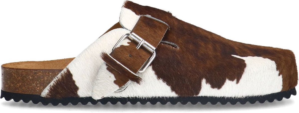 Sacha - Dames - Cow clogs met gesp - Maat 42