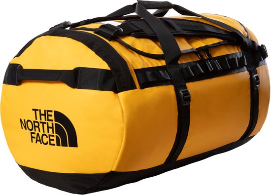 The North Face Reistas / Weekendtas / Sporttas - 95 liter - Kunststof - Base Camp Duffel L - Geel