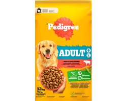 Pedigree - Adult - Droogvoer Hondenbrokken - Rund - 12kg