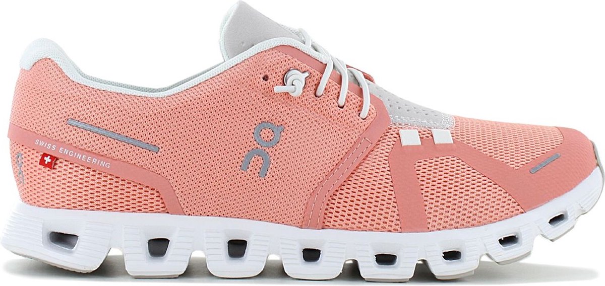 ON Running Cloud 5 - Dames Sneakers Schoenen Flamingo-Pearl 59.97765 - Maat EU 39 US 8