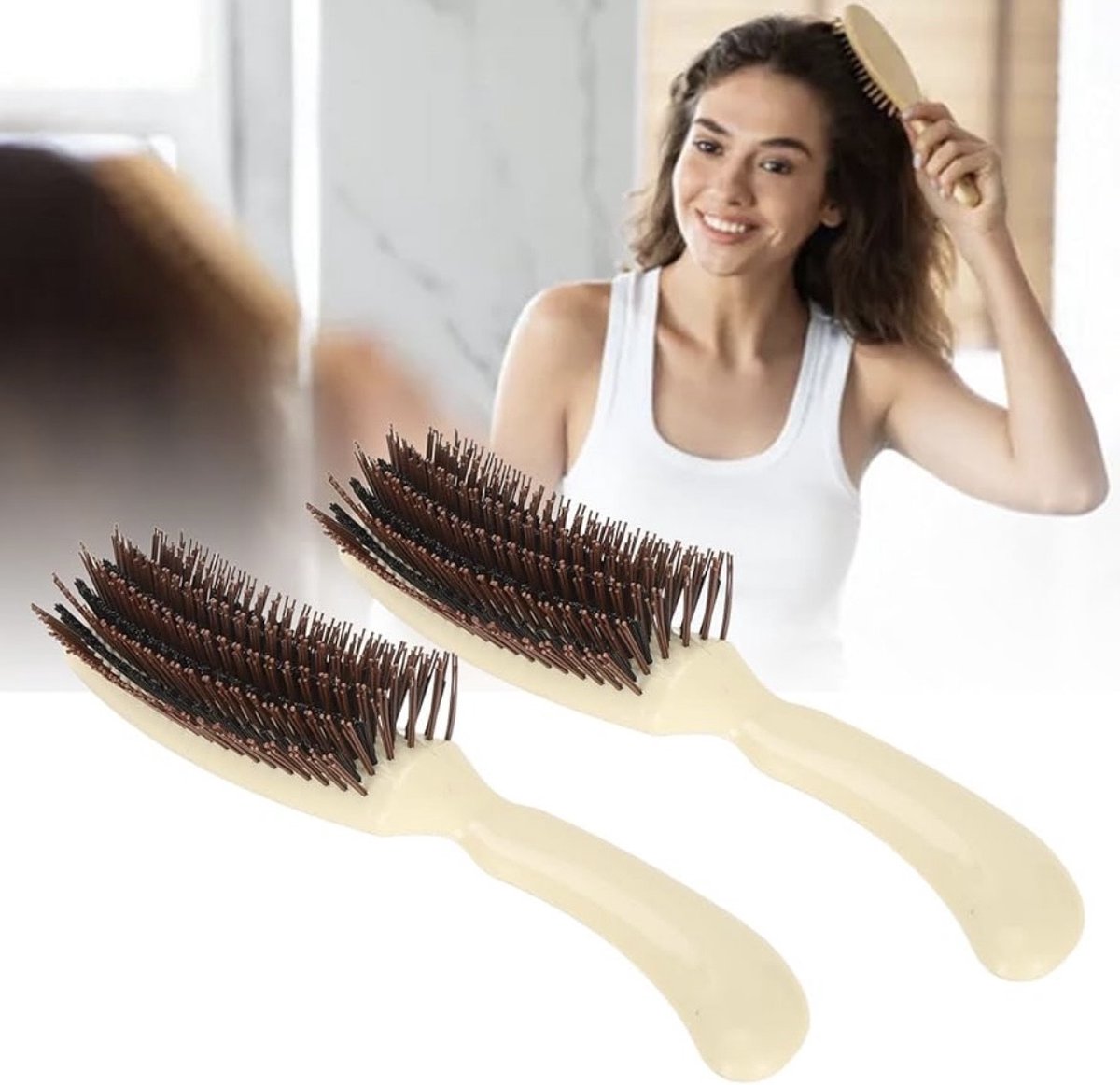 Haarborstel - Anti Klit - 20cm - Haarstylingtools
