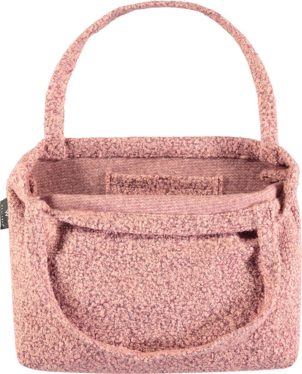 Wallabag - Tote Bag - Luiertas - Shopper - Mom Bag Sparkle Teddy Pink – foto 3