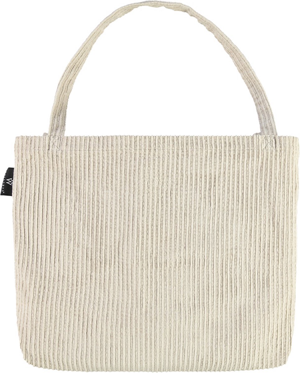 Wallabag - Tote Bag - Luiertas - Shopper - Mom Bag Corduroy Naturel
