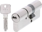 AXA Dubbel Veiligheidscilinder - Comfort Security - Cilinderslot - incl. 3 sleutels - SKG2 - Vernikkeld - 30/45 mm