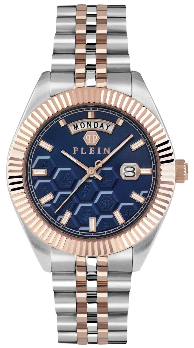 Philipp Plein Date Superlative Gent PWPVA0524 Horloge - Staal - Multi - Ø 42 mm