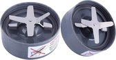Bol.com 2 Stuks Mengbladen - Vervangend Extractorblad - Vervangende Onderdelen En Accessoires - Geschikt Voor Nutribullet 600w/9... aanbieding