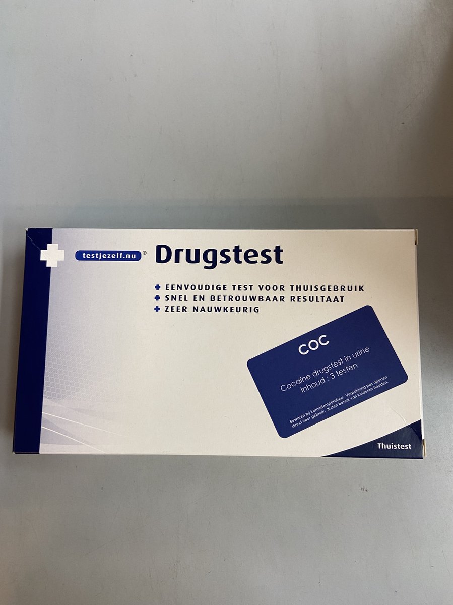 Goedkoopste Testjezelf.nu -Drugstest Cocaine - 6 stuks