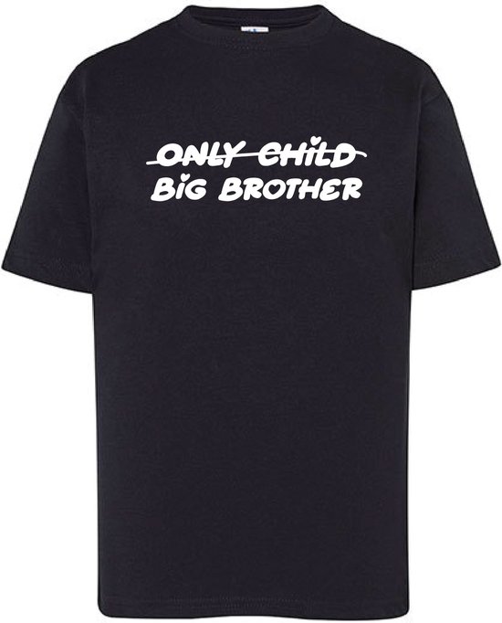 Kids - T- Shirts - Big Brother- Zwart- 92
