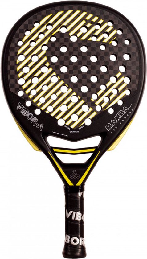 Vibora Mamba Pro Black - 12K (Druppel) - 2025 padel racket