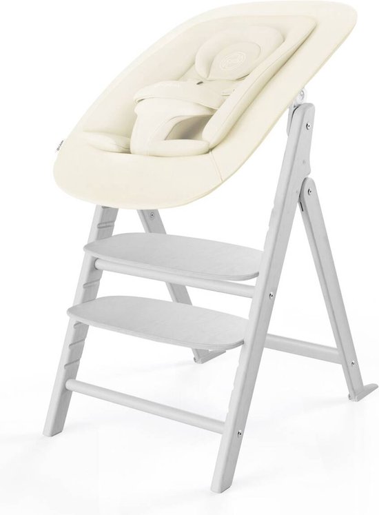 Cybex Click & Fold 4 In 1 - Kinderstoel - All White - White van Merkloos — afbeelding 3