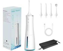 (Flexpert) (waterflosser) (tandenflosser) (monddouche) (wit) (draadloos) (4 standen) (320ml water reservoir)